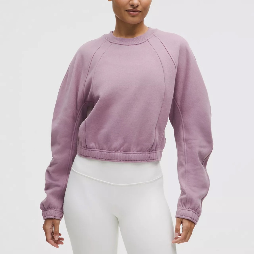 Lululemon - Scuba Cropped Relaxed Crewneck